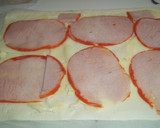 Foto del paso 4 de la receta: Tronco de hojaldre relleno de lomo adobado y queso