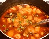 A picture of step 9 of Spicy Fiery: Red Chicken Curry.