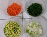 Foto del paso 1 de la receta: Yakimeshi con pollo