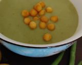 Zöldbab krémleves recept fázis 6 fotója