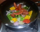 কড়াই পনির (kadai paneer recipe in Bangali) রেসিপি ধাপ - 5 ছবি