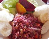 Foto langkah ke 3 dari resep Nasi goreng buah naga.