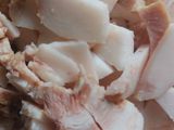 Tumis Jantung Pisang, Bunga pepaya dengan irisan daging B2