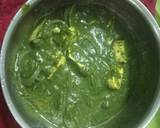Homemade Palak  Paneer recipe step 4 photo