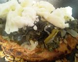Foto del paso 7 de la receta: Sándwich de queso con espinacas salteadas y "papas"🥪🧀🌿🥪🍟
