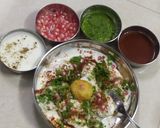 A picture of step 6 of Urad dal dahi bhalla.