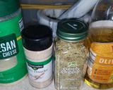 A picture of step 1 of Parmesan Garlic Rosemary noodles.