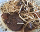Foto del paso 5 de la receta: Carne al Vino con pasta