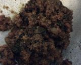 A picture of step 4 of Palak Qeema.