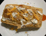 Foto del paso 4 de la receta: Pan relleno de taquitos de jamón y quesos