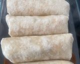 A picture of step 5 of Potato Enchiladas 🥔🌶️.