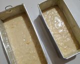 Foto langkah ke 3 dari resep Cake Pisang toping coklat no mixer (ekonomis, 1 telur).