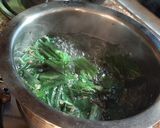 A picture of step 1 of Lemongrass Ginger Tea.