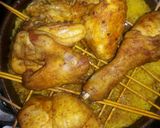 صورة لخطوة 3 من وصفة مندي الفراخ اللذيذ 😋💙