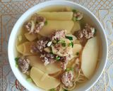 Hình bước làm 5 của món Canh măng tươi thịt bằm