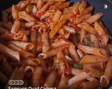 A picture of step 9 of Pasta Pizza.