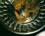 A picture of step 1 of Egg Briyani.