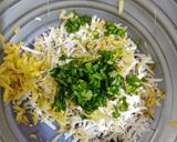 A picture of step 2 of Steamed paneer sandwich.