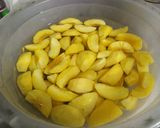 Hình bước làm 2 của món Đào ngâm
