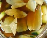 A picture of step 2 of Raisin Pickles.