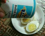 A picture of step 1 of Aande ki Chaat.