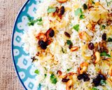 A picture of step 8 of Ghee Rice.