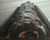Foto langkah ke 10 dari resep Black forest roll cake.