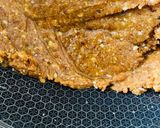 A picture of step 5 of Caramel badam paak (Caramel almond fudge).
