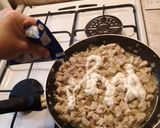 Tejszínes feta sajtos rakott csirke, burgonya chipssel recept fázis 4 fotója