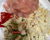 รูปขั้นตอนการทำที่ 1 ของ แกงเขียวหวานไก่