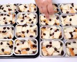 Foto langkah ke 4 dari resep PUDING ROTI PANGGANG ALA BREADTALK | Tanpa Gelatin Tanpa Jelly.
