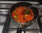 Foto langkah ke 3 dari resep Udang balado Pete.