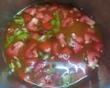 A picture of step 2 of Tuvar dal.