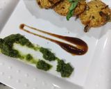 A picture of step 7 of Makhana sabudana tikki.