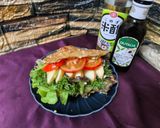 米紙燒餅三明治的食譜步驟12照片
