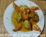 Foto del paso 7 de la receta: Rollitos de panga rellenos de langostinos