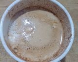 A picture of step 2 of One cup cappuccino.