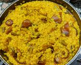 Foto del paso 7 de la receta: Arroz meloso de pato, pebrasos y ajos tiernos(De.O. Xàtiva)