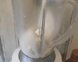 A picture of step 1 of Coconut Caramel Shake.