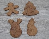 Foto do passo 4 de Biscoitos de Natal de Canela de Micro-ondas