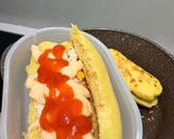 Foto langkah ke 5 dari resep Bakpao Labu Kuning Hotdog.