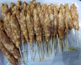 Hình bước làm 1 của món Nem nướng Nha Trang
