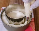 A picture of step 9 of No-Bake Strawberry Cheesecake.