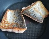 Narancsos-fokhagymás lazac recept fázis 3 fotója