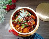 Hình bước làm 4 của món Mực sữa rim mặn ngọt