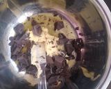 A picture of step 2 of Chocolate Fudge.