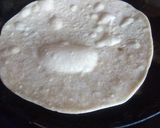 A picture of step 3 of Veg Kathi Rolls.