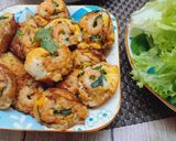 Hình bước làm 1 của món Bữa ăn cuốn với bánh khọt khoai tây