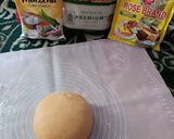 Foto langkah ke 5 dari resep Bakpao Wortel Lipat Isi Ayam.
