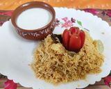 पनीर दम बिरयानी (Paneer Dum Biryani recipe in Hindi) रेसिपी चरण 8 फोटो